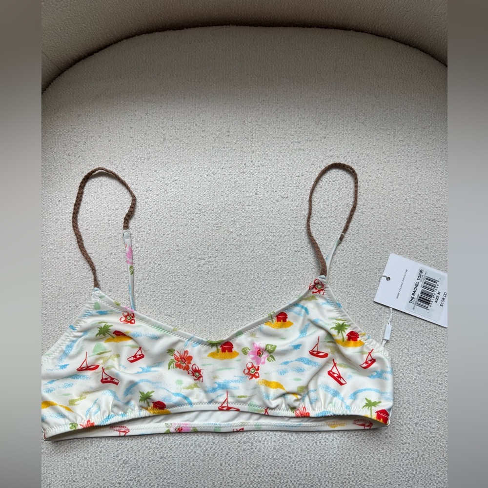 Kids Swimwear with Tropical Print